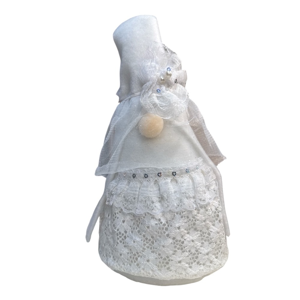 Gerson‎ Gnome Wedding Ornament Plush Bride New Cute Decorative Keepsake Gift